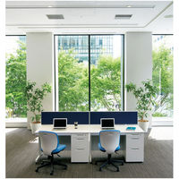 【組立設置込】プラス LEED(リード) 片袖机 幅1200×奥行700×高さ700mm   LE-127A-3 WM/W4  1台（直送品）