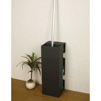 橋本達之助工芸 バスク フローリングワイパースタンド ブラック 258796 1個（直送品）