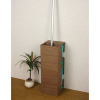 橋本達之助工芸 バスク BOSK フローリングワイパースタンド ブラウン 258795 1個（直送品）