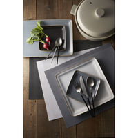 丸利玉樹利喜蔵商店 ランチョンマット 4枚セット 30×45cm エッジライン Edge Line ブラック 327406 1個（直送品）