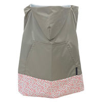 日本エイテックス ケープ 抱っこ紐 防寒 ウィンドブレーカー HUGUENOT ベビー ダッコヒモ モカ 344131 1個（直送品）