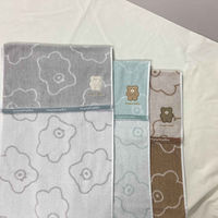 クーリア フェイスタオル モコモカ 34×82cm クリーム 401658 1個（直送品）