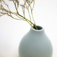 丸利玉樹利喜蔵商店 花瓶 AYA フラワーベース スタンド 陶器 ピーコックグリーン 409576 1個（直送品）