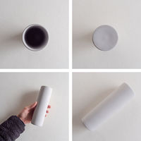 丸利玉樹利喜蔵商店 花瓶 AYA フラワーベース ロング S 陶器 グレー 409587 1個（直送品）