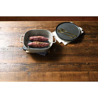 オークス 焼き芋鍋 IH対応 大人の石焼芋 ナチュラルストーングリル 両手鍋 458241 1個（直送品）