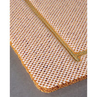 SOW 玄関マット ふかふかテラスマット 75×45cm オレンジ 485209 1個（直送品）