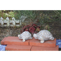 SOW オブジェ デコール セメントオブジェ カメ A 485705 1個（直送品）