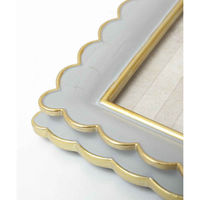 東京かんかん フォトフレーム スクエア波形フォトフレーム スクエア レジン グレー 487235 1個（直送品）