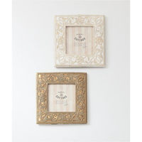 東京かんかん フォトフレーム 草花スクエアフォトフレーム レジン ゴールド 488498 1個（直送品）