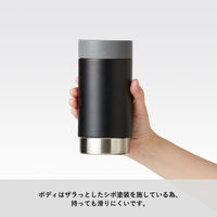 トレードワークス ペットボトルホルダー 640ml zalatto ボトルホールドサーモタンブラー ステンレス ブラック 364034 1個（直送品）