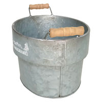 アビテ プランター シャルール・オーバルポット シルバー 395117 1個（直送品）