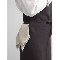 ウェーブ エプロン 無地 環境のことを考えるラップエプロン COCOWALK 茄子紺 412192 1個（直送品）