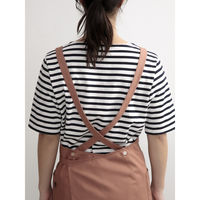 ウェーブ エプロン しっかりお尻が隠れるラップエプロン COCOWALK テラコッタ 422784 1個（直送品）