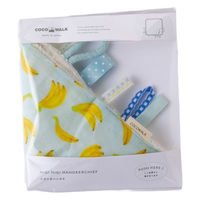 ウェーブ おもちゃ ベビー にぎにぎ ハンカチ くだもの 日本製 知育 バナナ 440078 1個（直送品）