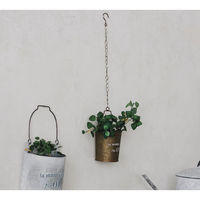 アビテ フラワーポット グランディール ハンギングポット 鉢カバー 植木鉢 アイアン 455213 1個（直送品）