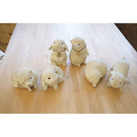 キシマ ガーデンオーナメント ラビットシスターズ 3匹セット ウサギ 469985 1個（直送品）