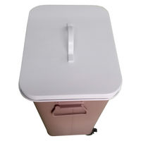 アビテ 収納ボックス バルトゥ コンテナカート キャスター付き 13L 幅27×奥行21×高さ43cm ブラウン 477924 1個（直送品）