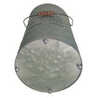 アビテ 傘立て ペールカン ストレージ Mサイズ 直径23.5cm シルバー 477925 1個（直送品）