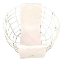 アビテ かご スウェル ラウンドバスケット S 幅15×奥行15×高さ9cm アイボリー 477948 1個（直送品）