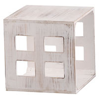 アビテ 収納 ディスプレイ キューブボックス SMLセット ホワイト 479119 1個（直送品）