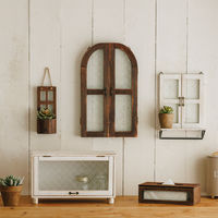 アビテ ガーデンオーナメント フルーラ ウォールシェルフ ホワイト 479121 1個（直送品）