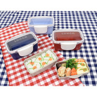 イエロースタジオ 弁当箱 2段 560ml ドーム型 time for LUNCH レッド 391114 1個（直送品）