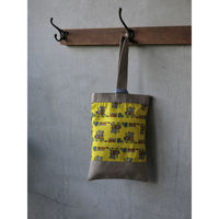 ウェーブ シューズバッグ ネームタグ付 こぐまちゃん イエロー 400188 1個（直送品）