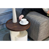 【軒先渡し】東馬 UPビオランテ サイドテーブル 幅400×奥行400×高さ506mm 1台（直送品）