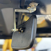 アラオ 重機安全ミラー マグネット取付 AR-4304 1個（直送品）