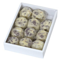 ヤマニパッケージ 和菓子容器 まんじゅう白無地小 19-189 1ケース(200個(50個×4))（直送品）