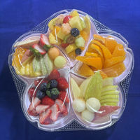 ニシキ オードブル容器 若桜(13)ラメ・クリア 2194131870 1ケース(400個(25個×16))（直送品）