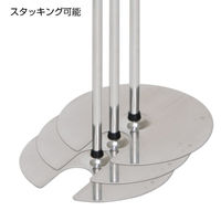 友屋 POP用品 ポールスタンドTPS-409 スタッキータイプ 36277*** 1ケース(1個)（直送品）