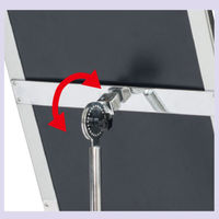 友屋 POP用品 グリップS (2) 改 A3 シルバー 56745A3S 1ケース(1個)（直送品）