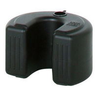 友屋 A型ボード スタンドウエイト(アーチ型) 61615-01 1袋(1個)（直送品）