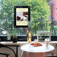 友屋 ポスターフレーム ウインドウポスターケース A3 フレーム黒 62017-02 1ケース(1個)（直送品）