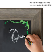 友屋 販促用品 NYワイドコルク&ブラックボード B1 グレー 62041B1G 1ケース(1個)（直送品）