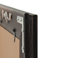 友屋 ポスターフレーム NYフレーム A2 グレー 62042A2G 1ケース(1個)（直送品）