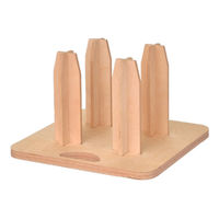 友屋 イベント用品 メディアストックスタンド(3インチ用)4本 63003-02 1ケース(1個)（直送品）