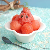 サンナップ かき氷カップ ミニフルール ジ・アース MF-50EA 1ケース(800個(50個×16))（直送品）