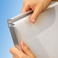 友屋 アルミフレーム ラクパネ A4 ホワイト 30193*** 1ケース(20個)（直送品）