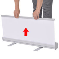 友屋 イベント用品 ローコストロールスクリーン RS27N 2000 シルバー 60015-8S 1ケース(6個)（直送品）