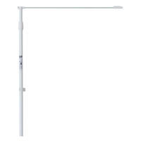 友屋 販促用品 ラクマルポール 3m伸縮タイプ 白 62531-01 1袋(1個)（直送品）