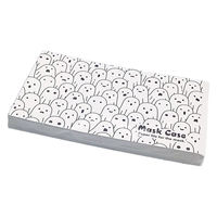 九州紙工 ハロウィンマスクケースおしゃべりオバケ(白) HMC-3 1ケース(2000個(100個×20))（直送品）