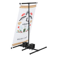 友屋 イベント用品 バナーA W600 黒 61806BLK 1ケース(6個)（直送品）