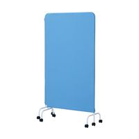 カウネット シンプルパネルN2連 ブルー 43388196 1台 64-9365-13（直送品）