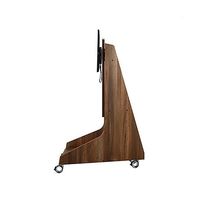 アズワン サイネージスタンド モアイ21 ~77V型用 ダークブラウン 65-9402-41 1個（直送品）