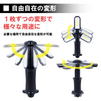 長輝LITETEC 充電式三つ葉作業灯8W WL-05 1セット