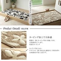 イケヒコ・コーポレーション ネム 玄関マット BE 50×80cm 1311320000000 1枚