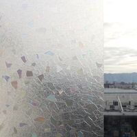 【窓ガラスフィルム】明和グラビア Low-E複層ガラス対応窓飾りシート GHC-9207　92cm丈×90cm巻 1セット(8本入)（直送品）