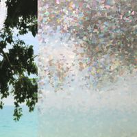 【窓ガラスフィルム】明和グラビア Low-E複層ガラス対応窓飾りシート GHC-9212　92cm丈×90cm巻 1セット(8本入)（直送品）